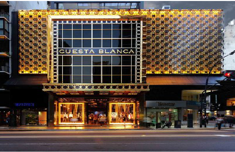 郸城门头设计与商业空间的纽带。