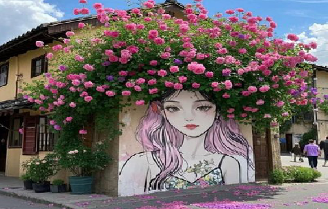 郸城怎么设计网红打卡墙绘