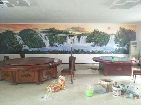 郸城墙绘-写实风景