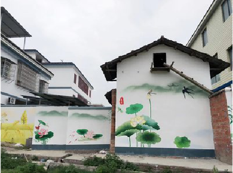 郸城室外墙绘-从选材到保养。