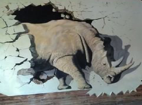 郸城在墙绘中，如何绘制3D效果？