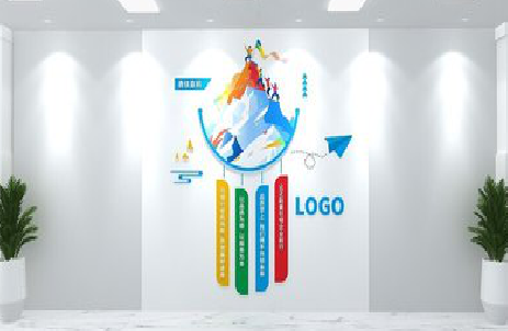 郸城公司企业形象墙的工艺材料有哪些？