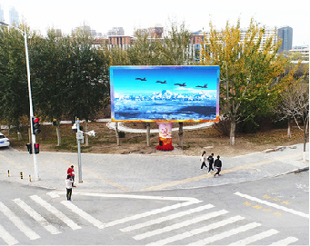 郸城户外大屏广告投放要点。